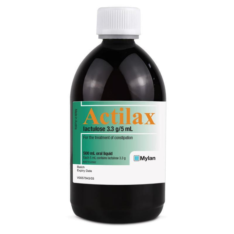 Actilax Mixture 500mL front image on Livehealthy HK imported from Australia