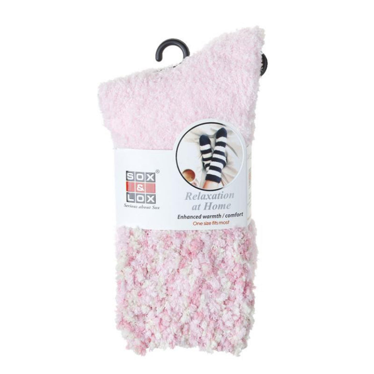 Adults Bed Socks Popcorn Top Pink front image on Livehealthy HK imported from Australia