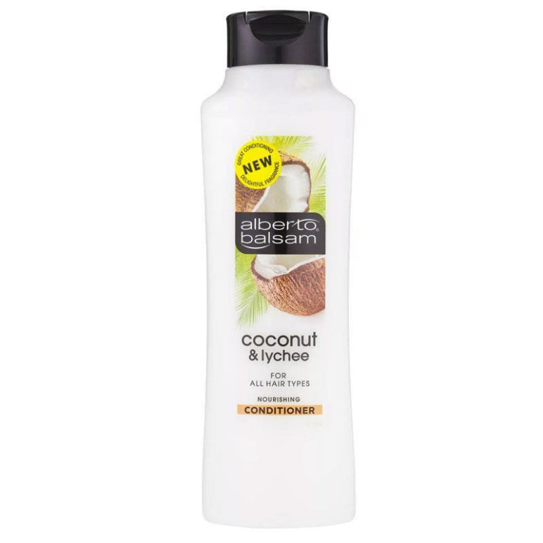 Alberto Balsam Coconut & Lychee Conditioner 350ml front image on Livehealthy HK imported from Australia