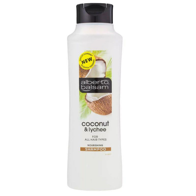 Alberto Balsam Coconut & Lychee Shampoo 350ml front image on Livehealthy HK imported from Australia