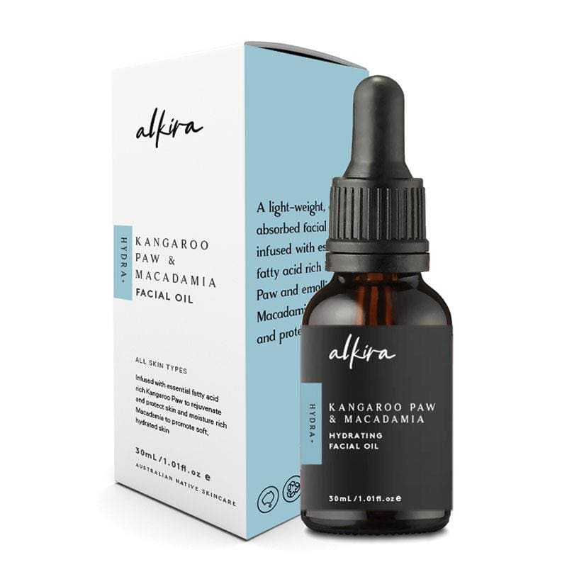 Alkira Hydra+ Hydrating Facial Oil 30ml front image on Livehealthy HK imported from Australia