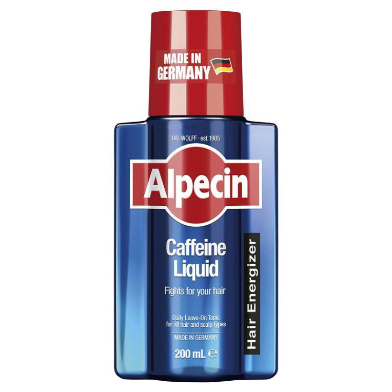 Alpecin Caffeine Liquid 200ml front image on Livehealthy HK imported from Australia