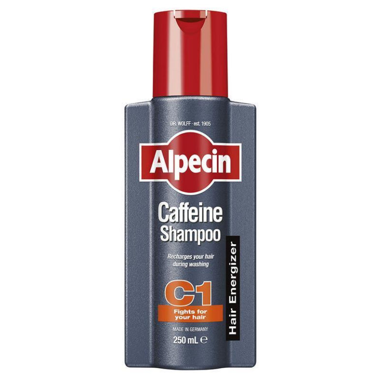 Alpecin Caffeine Shampoo C1 250ml front image on Livehealthy HK imported from Australia