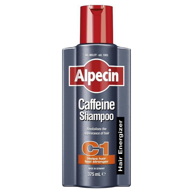 Alpecin Caffeine Shampoo C1 375ml front image on Livehealthy HK imported from Australia