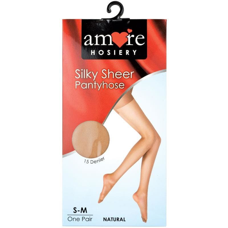 Amore Hosiery Pantyhose Natural 15 Denier Small/Medium front image on Livehealthy HK imported from Australia