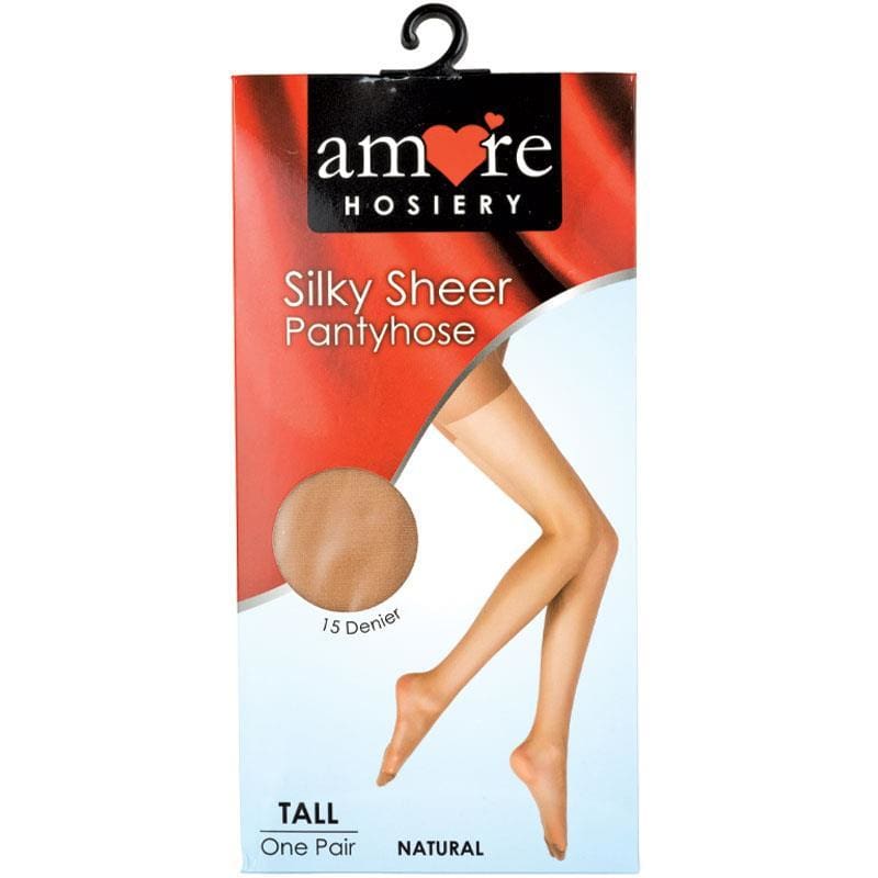 Amore Hosiery Pantyhose Natural 15 Denier Tall front image on Livehealthy HK imported from Australia
