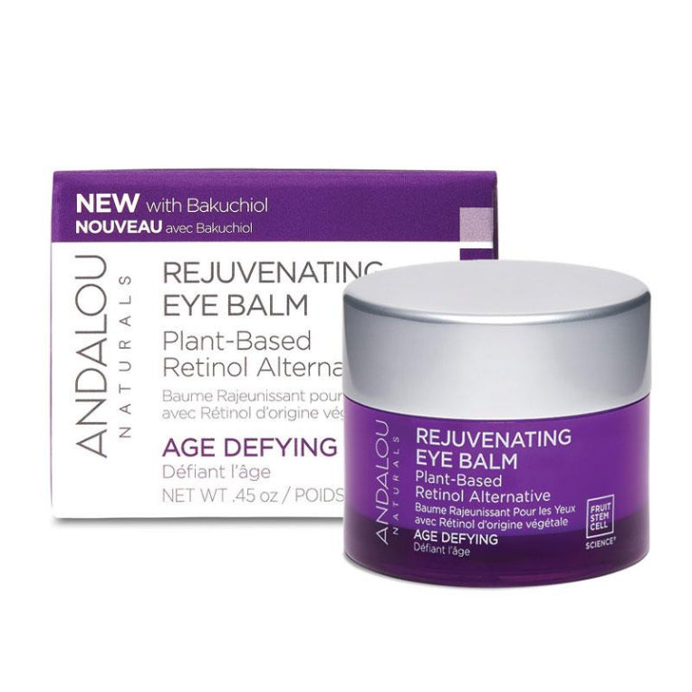 Andalou Age Defying Rejuvenating Plant Based Retinol Alternative Eye Balm 13ml front image on Livehealthy HK imported from Australia