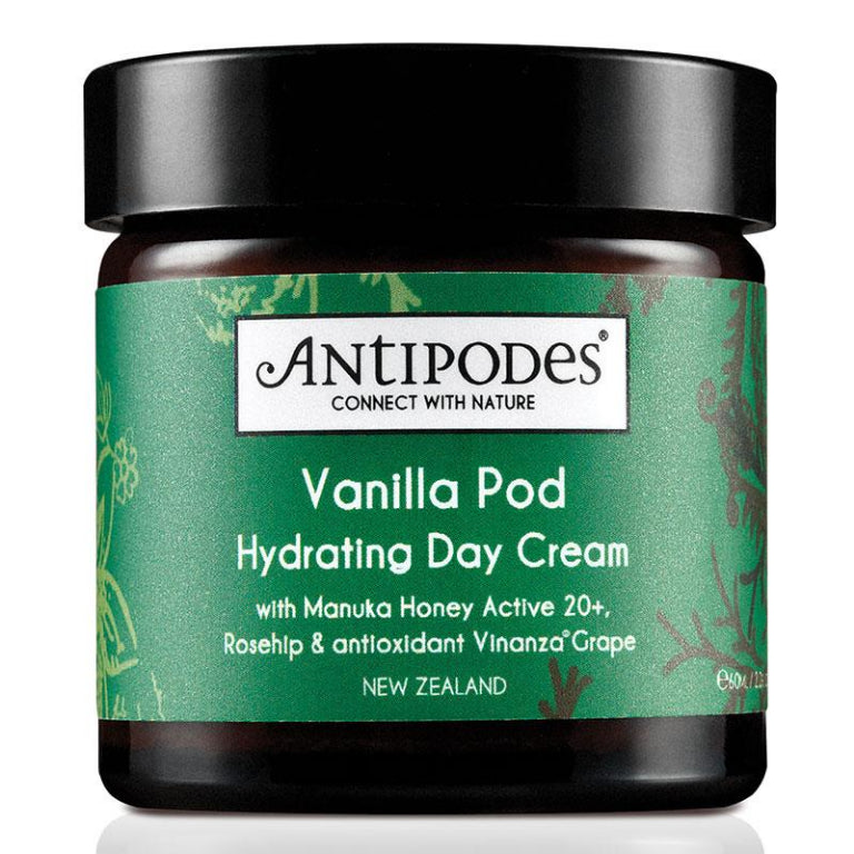 Antipodes Natural Vanilla Pod Day Cream 60ml front image on Livehealthy HK imported from Australia