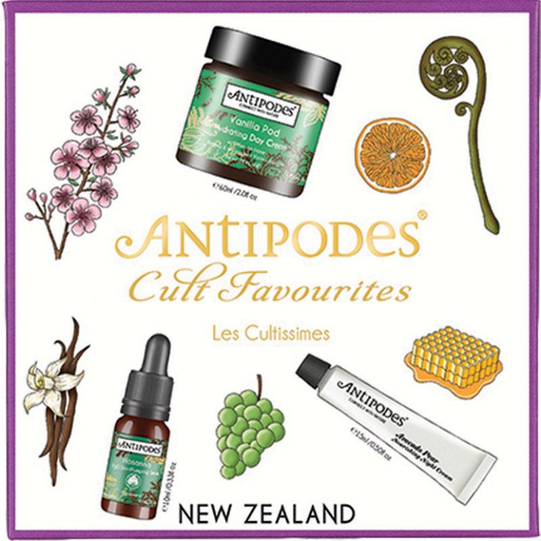 Antipodes Natural Vanilla Pod Day Cream Discovery Set front image on Livehealthy HK imported from Australia