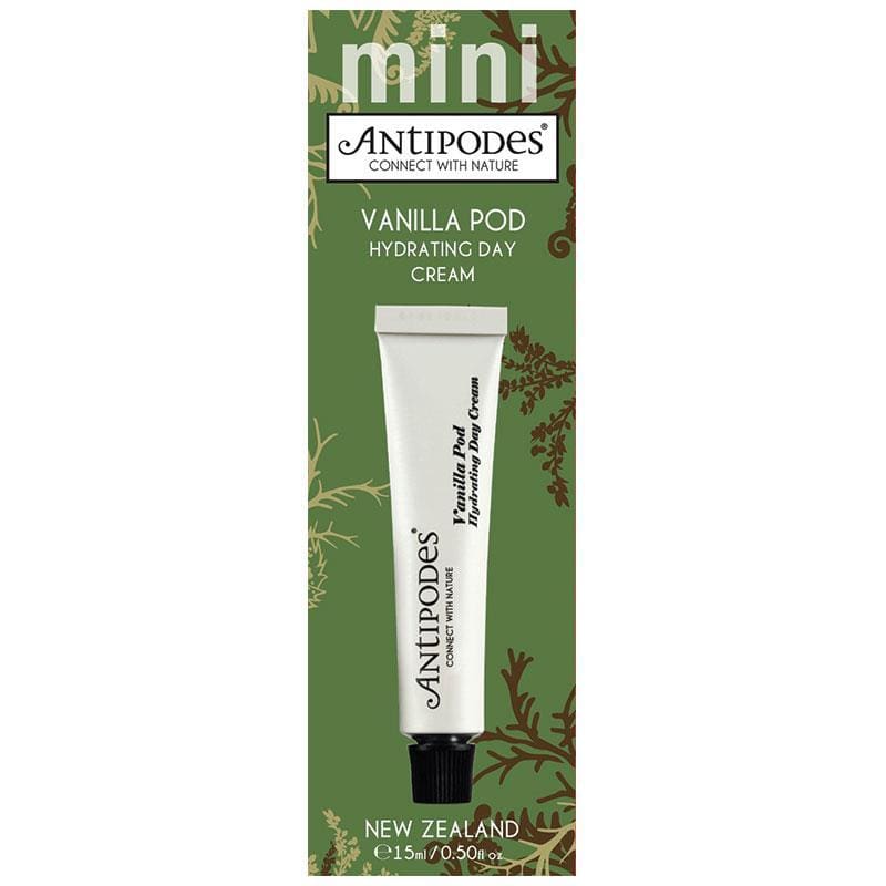 Antipodes Vanilla Pod Hydrating Day Cream Mini 15ml front image on Livehealthy HK imported from Australia