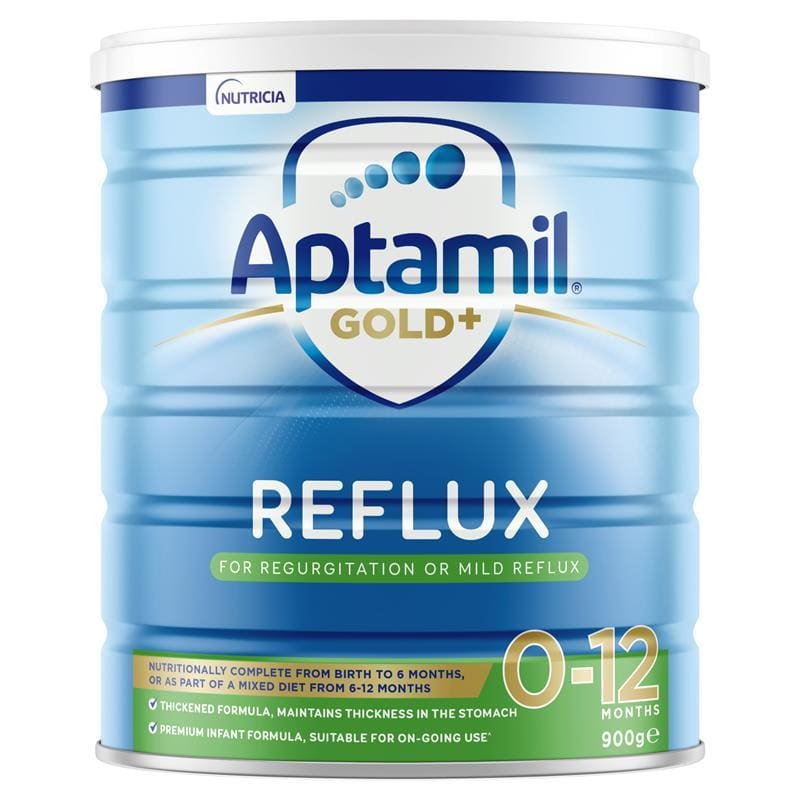Aptamil Gold+ Reflux Baby Infant Formula Regurgitation or Mild Reflux From Birth to 12 Months 900g front image on Livehealthy HK imported from Australia