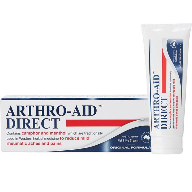 Arthro Aid Direct Cream 114g front image on Livehealthy HK imported from Australia