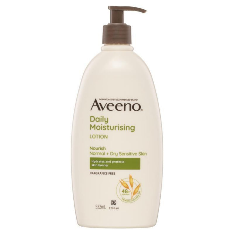 Buy Aveeno Daily Moisturising Fragrance Free Body Lotion 532mL