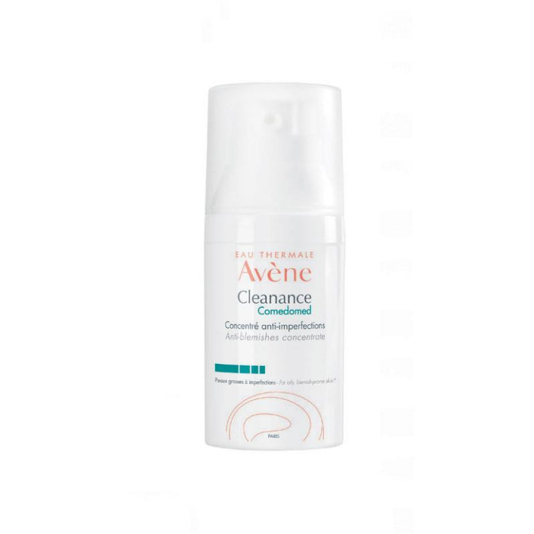 Avene Cleanance Comedomed Anti-Blemishes Concentrate 30ml - Acne moisturiser front image on Livehealthy HK imported from Australia