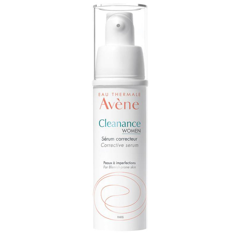 Avene Cleanance WOMEN Corrective serum 30ml - Serum for Hormonal Acne front image on Livehealthy HK imported from Australia