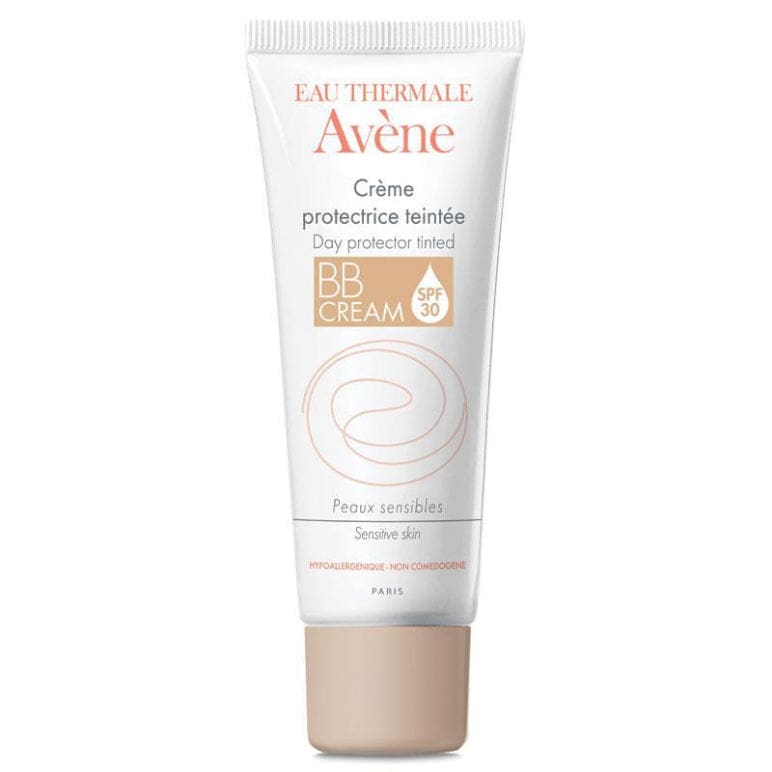 Avene Day Protector Tinted BB Cream SPF30+ 40ml - Tinted moisturiser for sensitive skin front image on Livehealthy HK imported from Australia