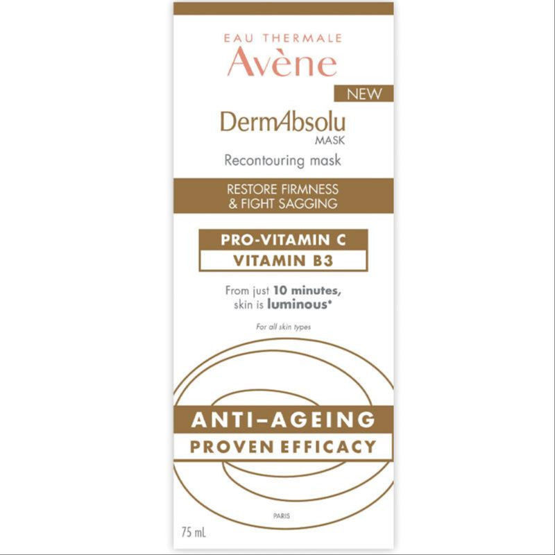 Avene DermAbsolu Recontouring Mask 75ml front image on Livehealthy HK imported from Australia