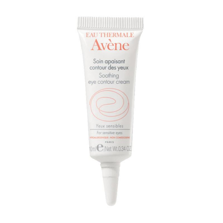 Avene Eau Thermale Soothing Eye Contour Cream 10ml front image on Livehealthy HK imported from Australia
