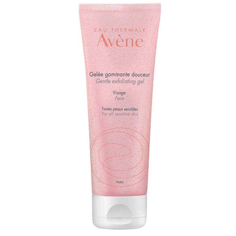 Avene Gentle Exfoliating Gel 75ml - Exfoliant for sensitive skin front image on Livehealthy HK imported from Australia