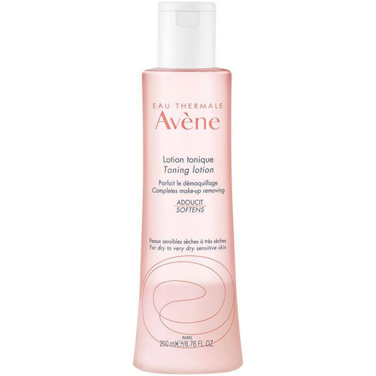 Avene Gentle Toning Lotion 200ml - Toner for Dry skin front image on Livehealthy HK imported from Australia