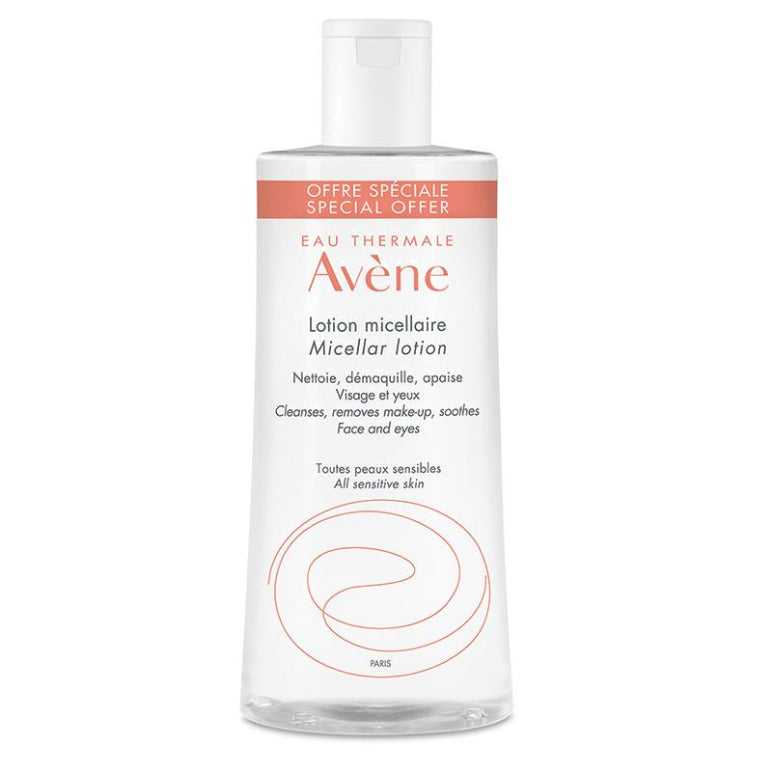 Avene Micellar Lotion 500ml - Micellar water for Senstive skin front image on Livehealthy HK imported from Australia