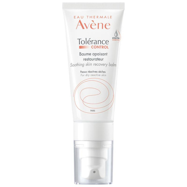 Avene Tolerance CONTROL Soothing Skin Recovery Balm 40ml - Moisturiser for hypersensitive and dry skin front image on Livehealthy HK imported from Australia