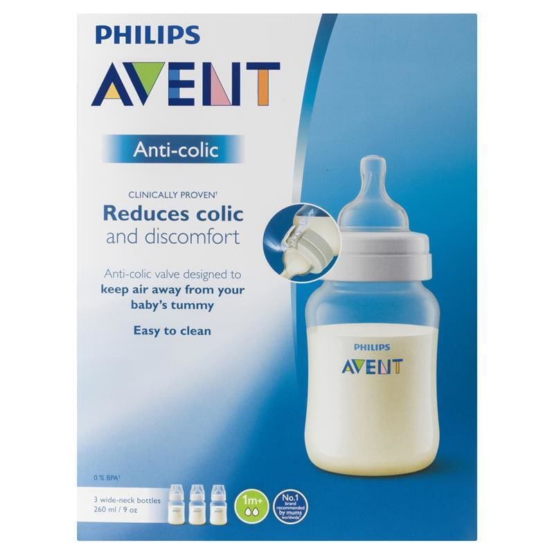 Avent Bottle PP 260Ml Triple Pack front image on Livehealthy HK imported from Australia