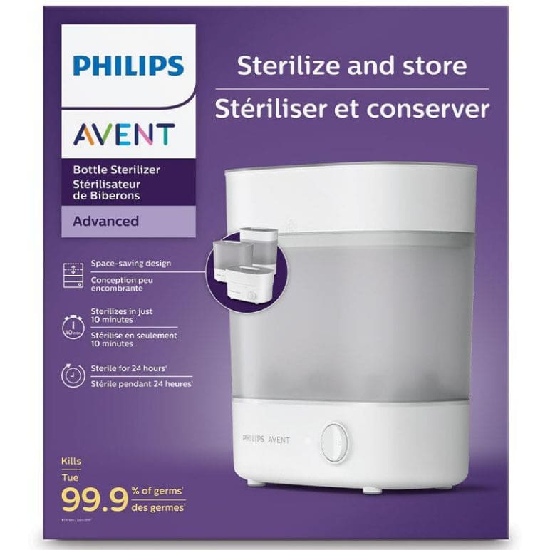 Avent Electric Steam Steriliser front image on Livehealthy HK imported from Australia