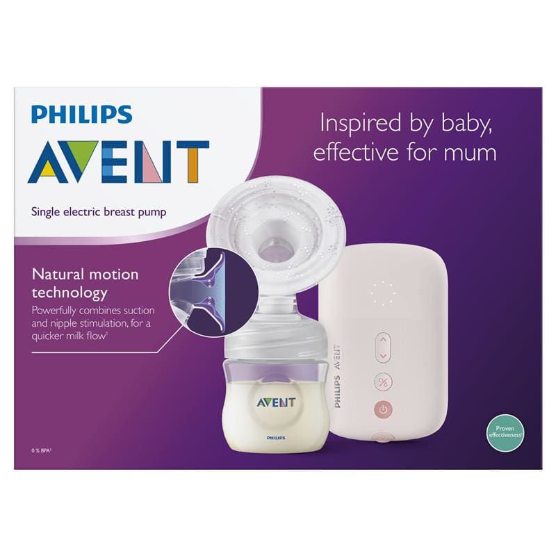 Avent Single Electric Breast Pump front image on Livehealthy HK imported from Australia