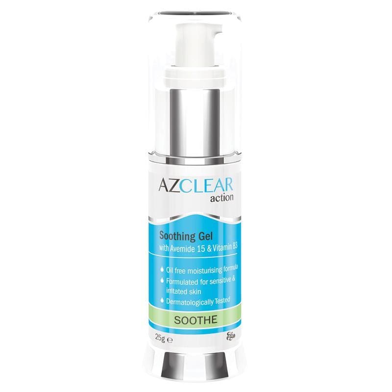 Azclear Action Soothing Gel 25g front image on Livehealthy HK imported from Australia