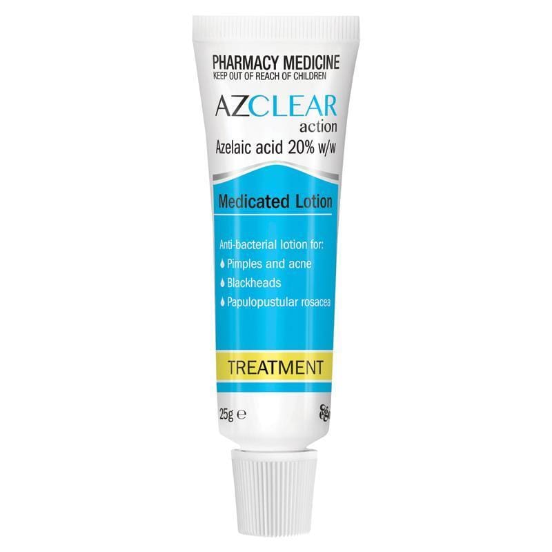 Azclear Medicated Lotion 25G - Pimples & Acne front image on Livehealthy HK imported from Australia