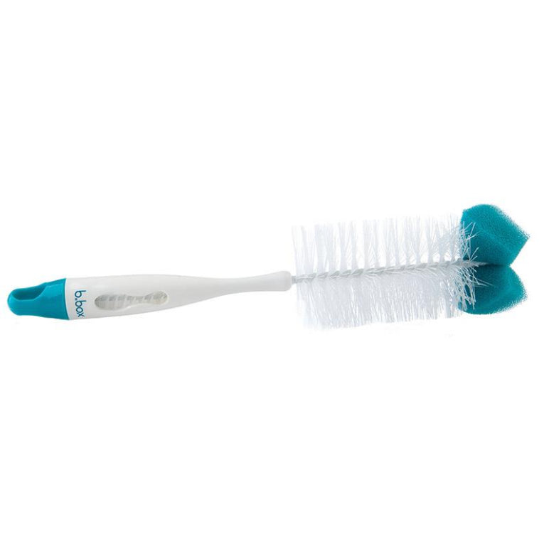 b.box 2 in 1 Brush and Teat Cleaner Aqua front image on Livehealthy HK imported from Australia