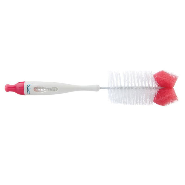 b.box 2 in 1 Brush and Teat Cleaner Berry front image on Livehealthy HK imported from Australia