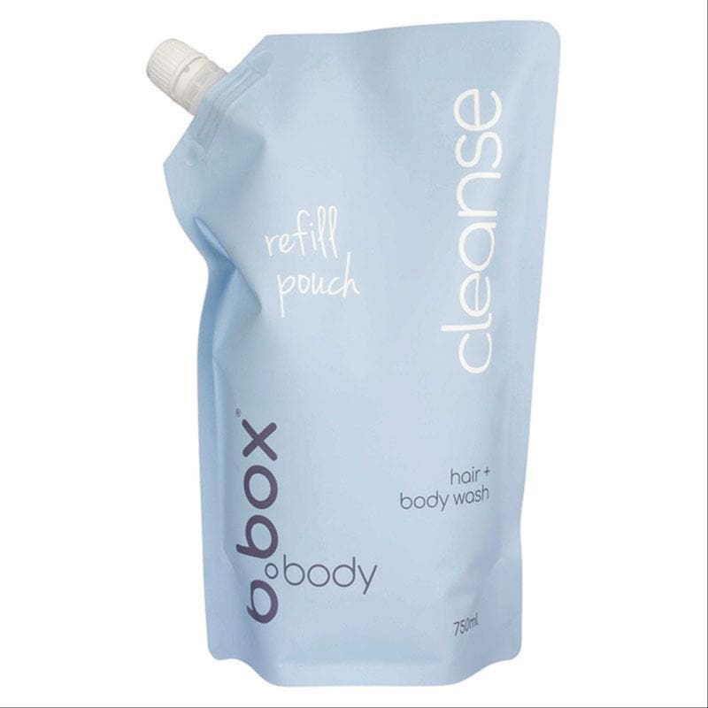 B.Box Body Cleanse Hair + Body Wash 750ml Refill front image on Livehealthy HK imported from Australia