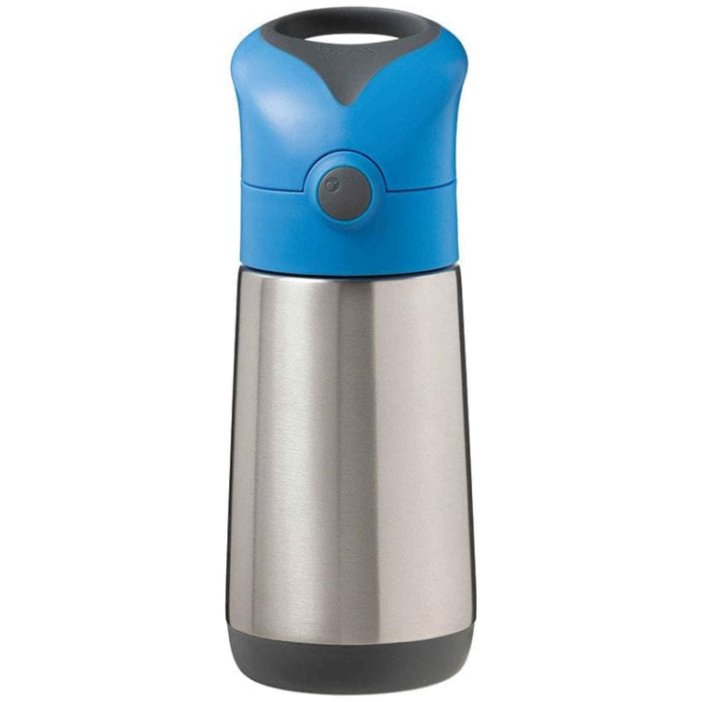 B.Box Insulated Drink Bottle Blue Slate front image on Livehealthy HK imported from Australia