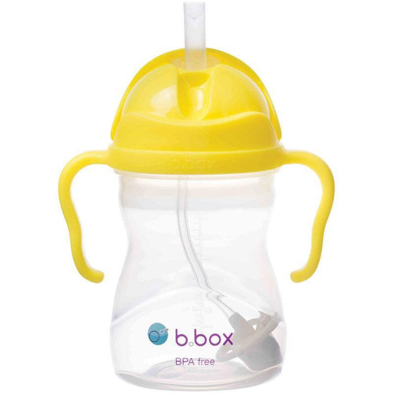 b.box Sippy Cup Lemon 240ml front image on Livehealthy HK imported from Australia