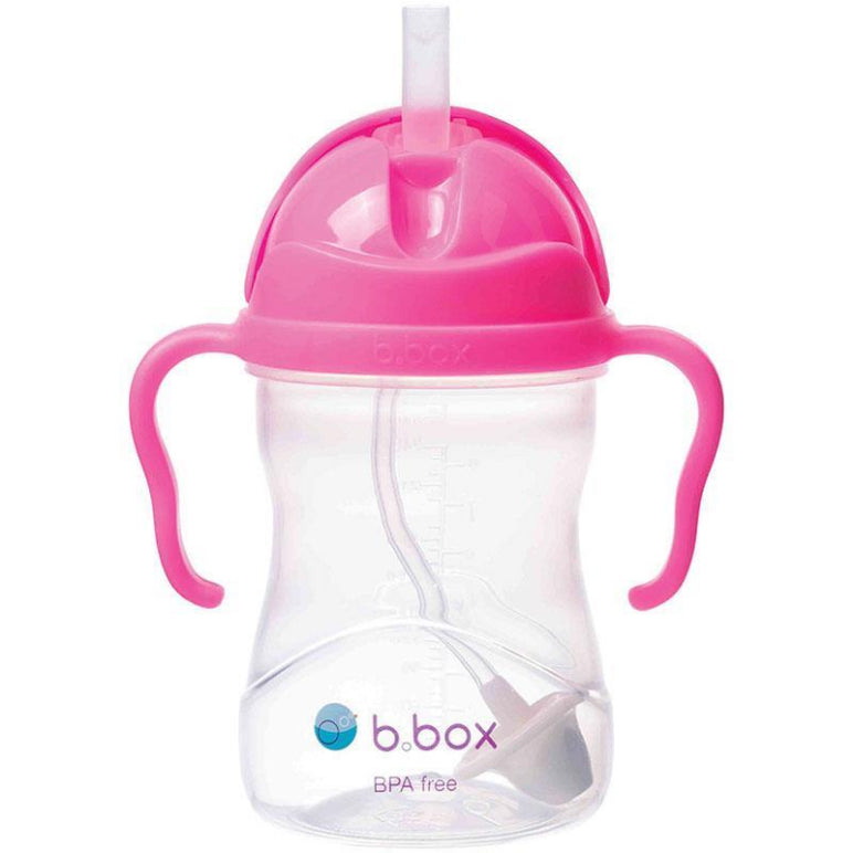 b.box Sippy Cup Pink Pomegranate 240ml front image on Livehealthy HK imported from Australia