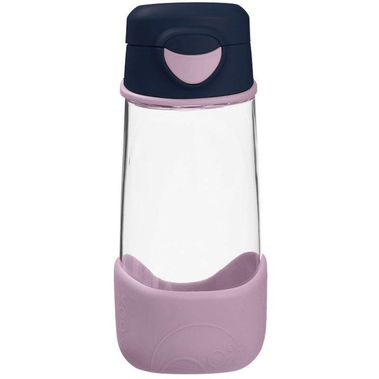 B.Box Sport Spout Drink Bottle Indigo Rose front image on Livehealthy HK imported from Australia