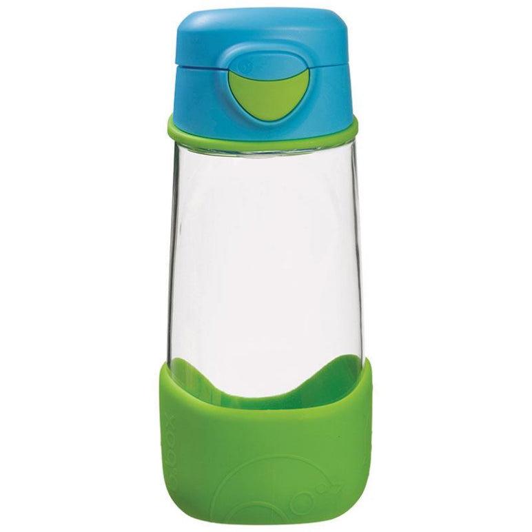 B.Box Sport Spout Drink Bottle Ocean Breeze front image on Livehealthy HK imported from Australia