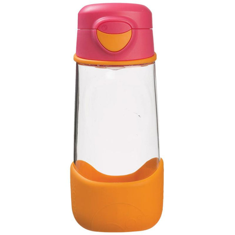 B.Box Sport Spout Drink Bottle Strawberry Shake front image on Livehealthy HK imported from Australia