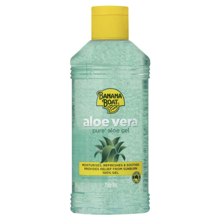 Banana Boat After Sun Aloe Gel 250g front image on Livehealthy HK imported from Australia