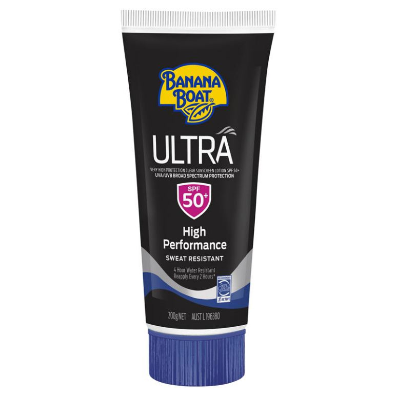 Banana Boat SPF 50+ Ultra 200g front image on Livehealthy HK imported from Australia