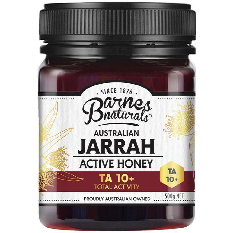 Barnes Naturals Jarrah TA 10+ 500g front image on Livehealthy HK imported from Australia