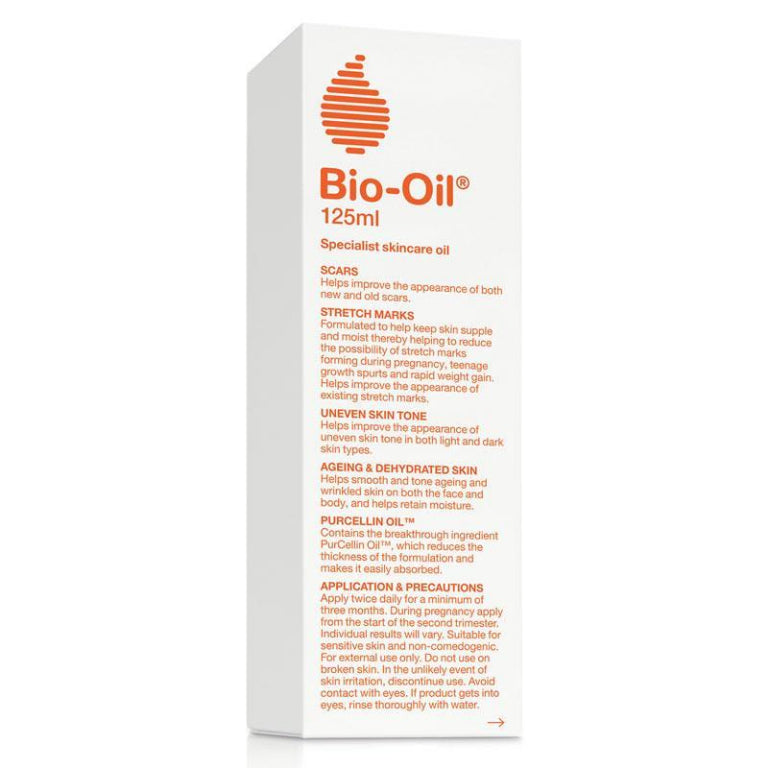 Bio Oil 125mL front image on Livehealthy HK imported from Australia