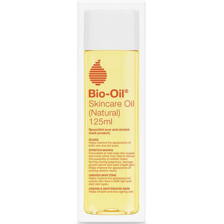 Bio Oil Skincare Oil Natural 125ml front image on Livehealthy HK imported from Australia