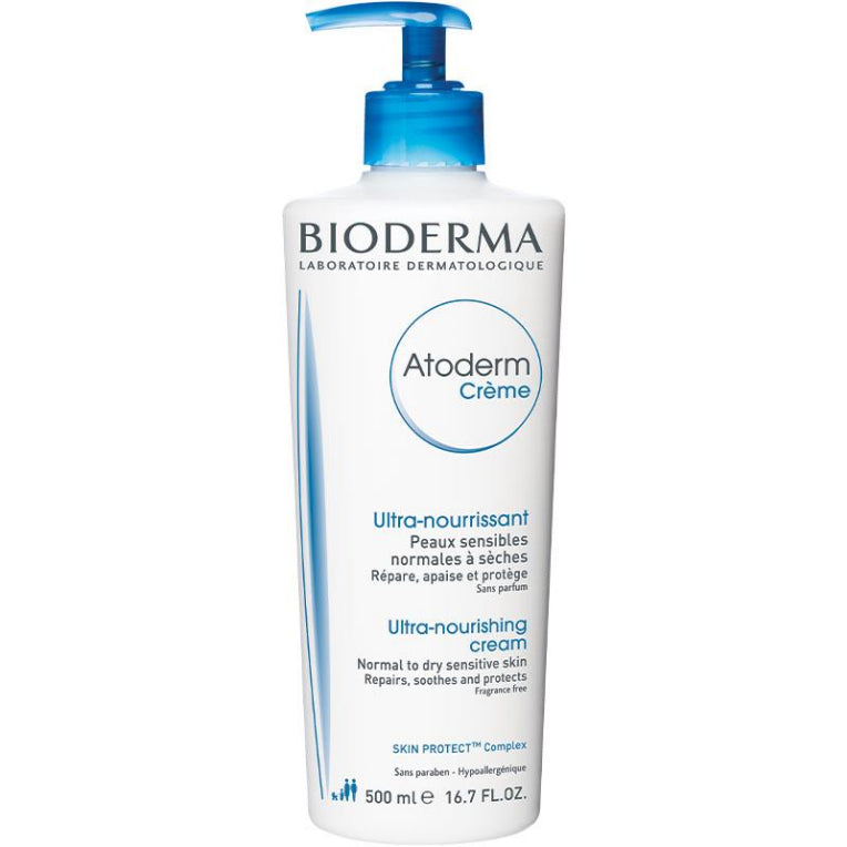Bioderma Atoderm Crème 500ml front image on Livehealthy HK imported from Australia