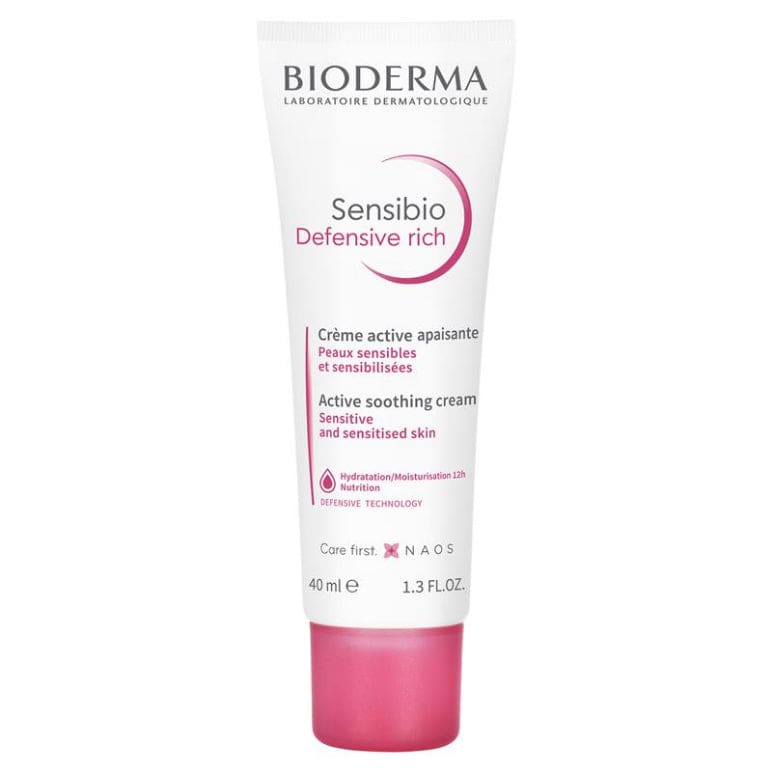 Bioderma Sensibio Defensive Rich 40ml front image on Livehealthy HK imported from Australia