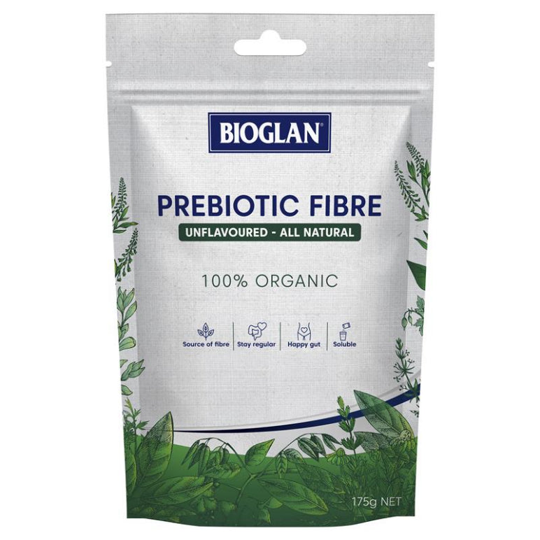 Bioglan Prebiotic Fibre 175g front image on Livehealthy HK imported from Australia