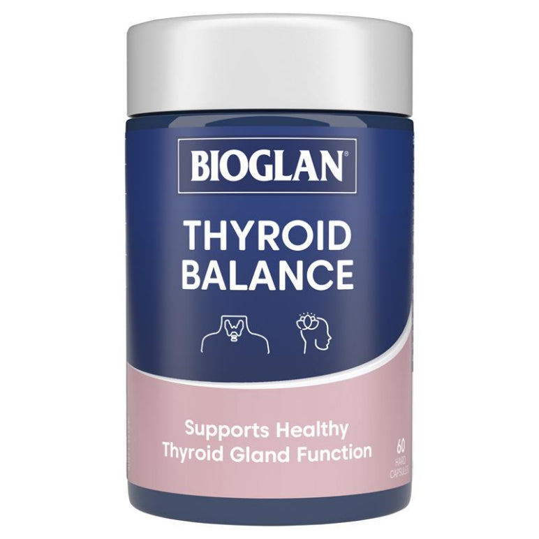 Bioglan Thyroid Balance 60 Tablets front image on Livehealthy HK imported from Australia