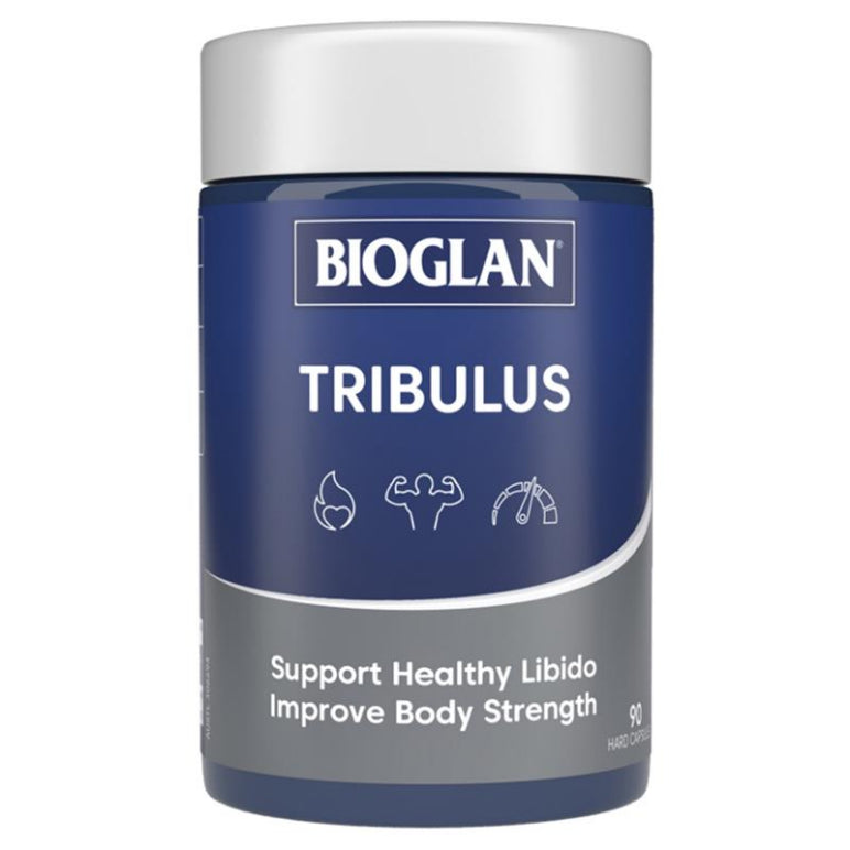 Bioglan Tribulus 90 Capsules front image on Livehealthy HK imported from Australia